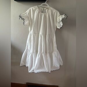 Ulla Johnson Marie White and Black Dress Size 4
